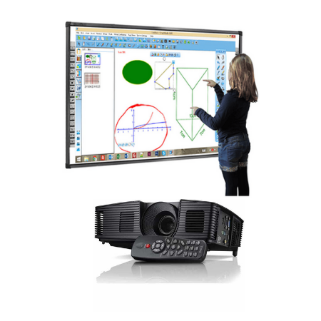 eduboard-with-multimedia-projector
