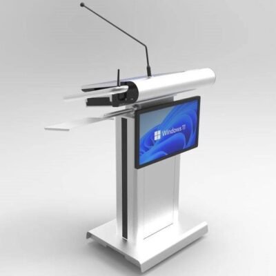 Digital Smart Podium Lectern with Integrated Smart Screen